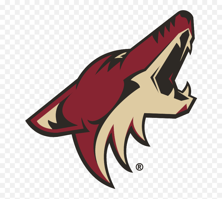 Nhl Map - Arizona Coyotes Logo Emoji,Hockey Team Logos