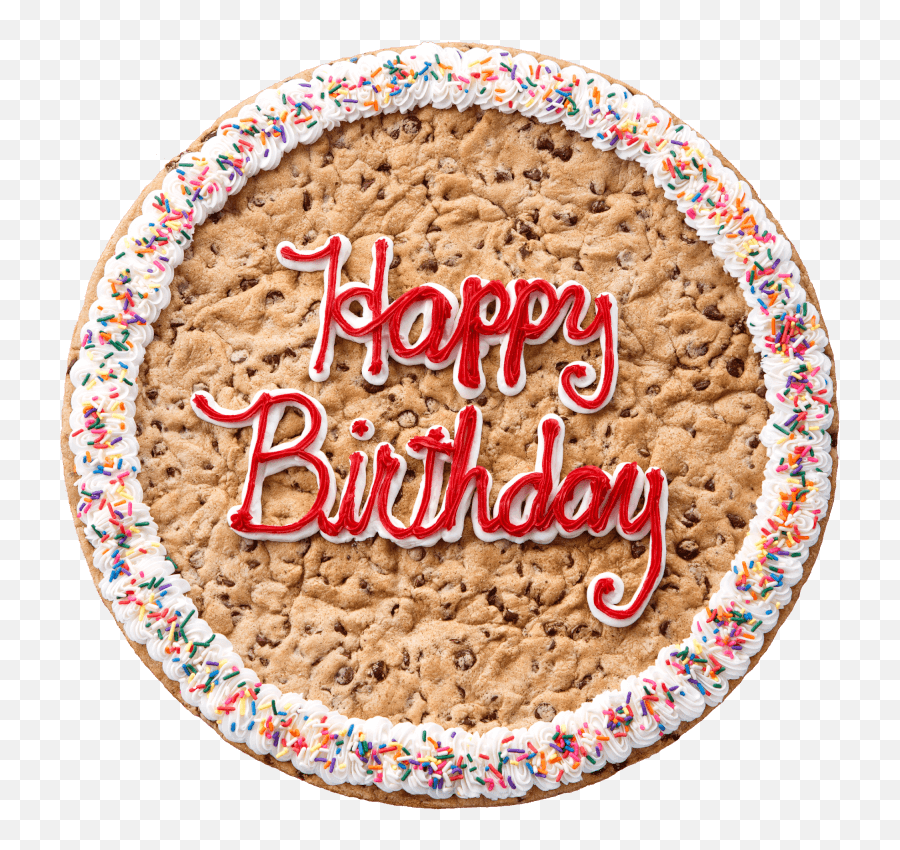 Fresh Baked Cookie Delivery U0026 Custom Cookie Cakes At Mrs - Happy Birthday Cookie Cake Emoji,Happy Birthday Transparent