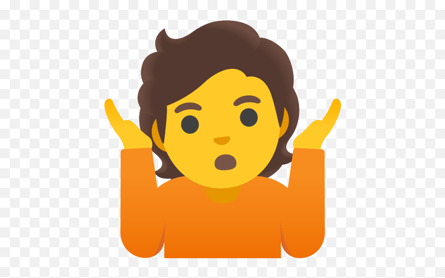 Person Shrugging Emoji,Shrug Emoji Png