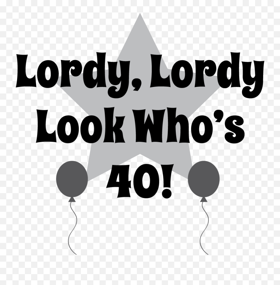 Happy Birthday Graphics 50th 40th 21st And More 40th - Dot Emoji,Birthday Clipart