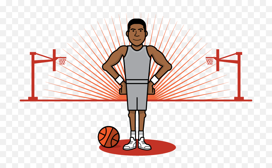 Dribble Basketball Transparent Cartoon - Jingfm Basketball Bigman Emoji,Basketball Transparent Background