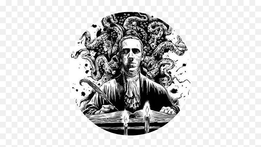 Theology Pop Culture Series Cpf - Writing Lovecraft Emoji,Cthulhu Logo