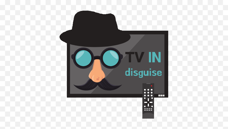 Mirror Tv In A Frame From Tv In Disguise - Costume Hat Emoji,Tv Frame Png