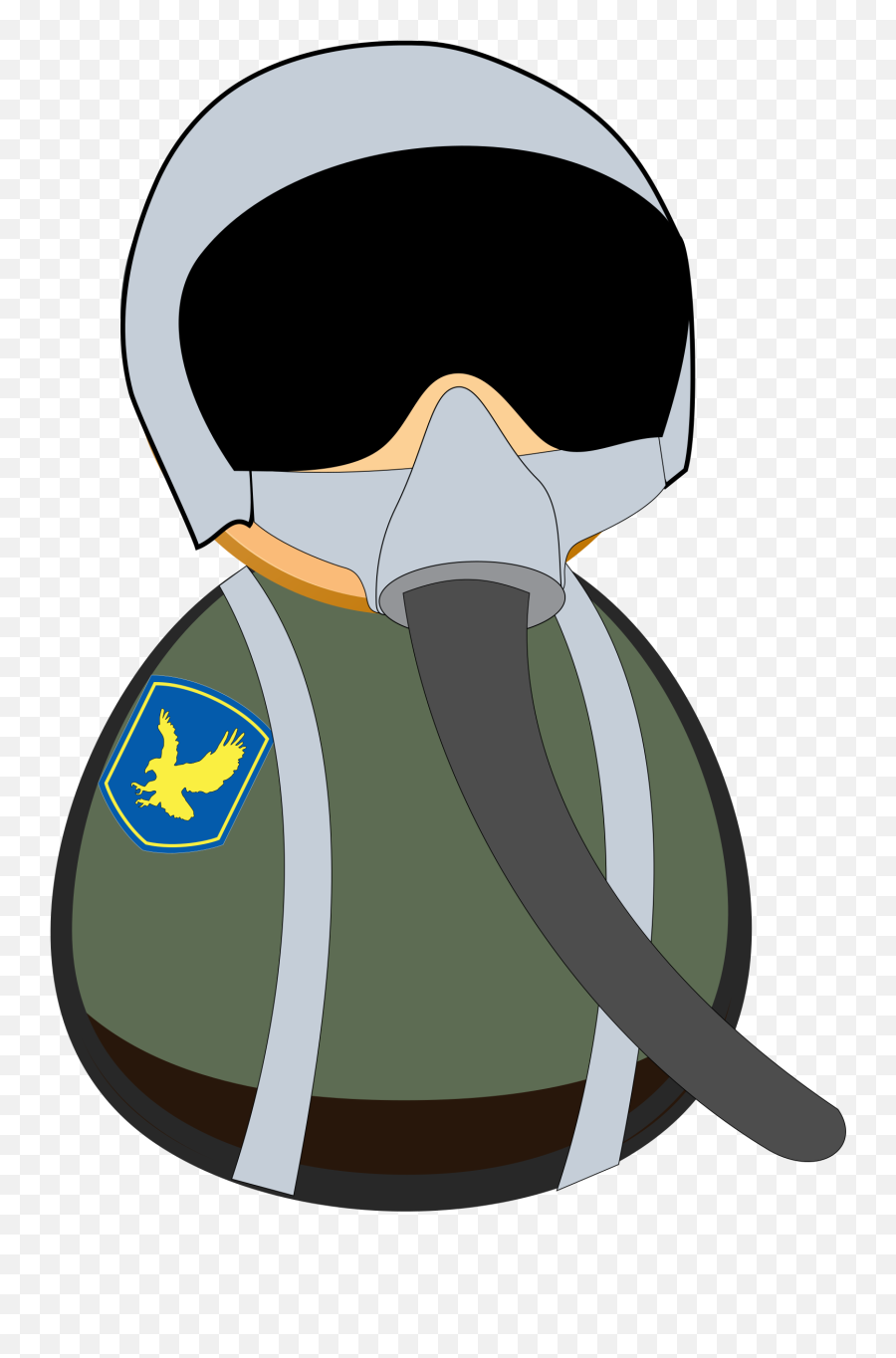 Fighter Pilot Icon - Air Force Piolet Cartoon Emoji,Pilot Clipart