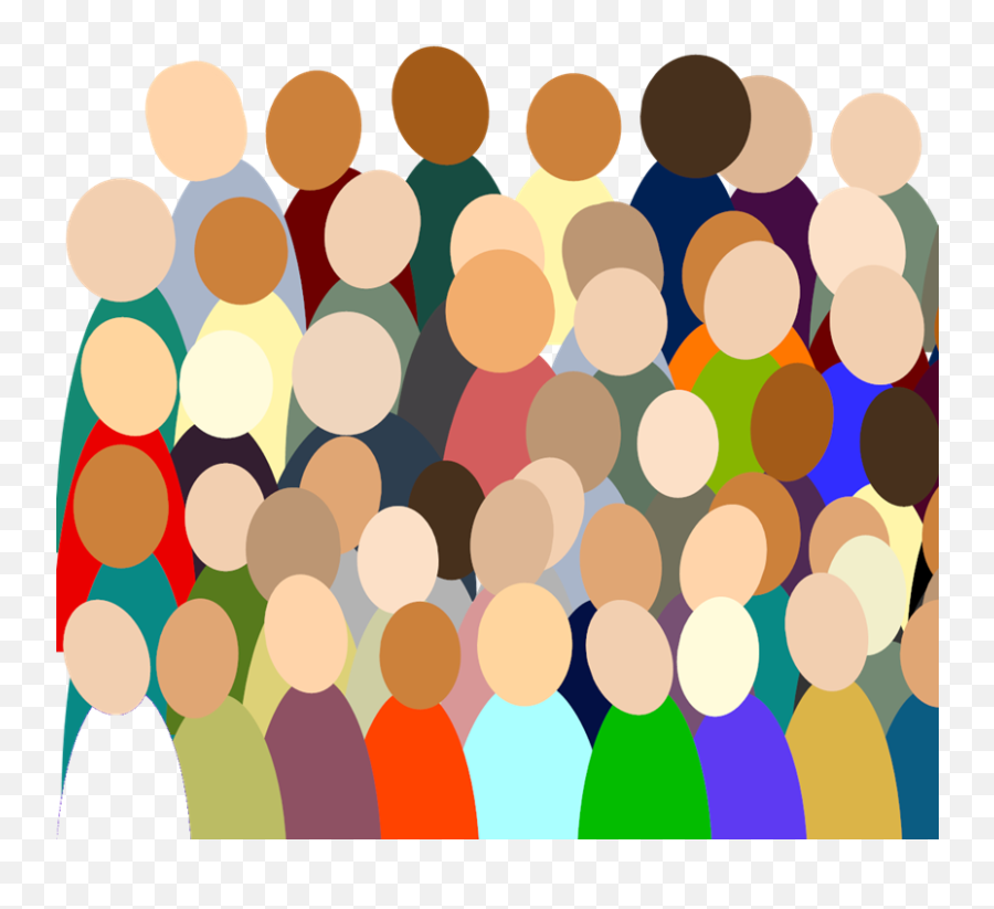 Smaller Crowd Rdc Color Svg Vector Smaller Crowd Rdc Color - Many People Worked At The World Trade Center Emoji,Crowd Of People Clipart