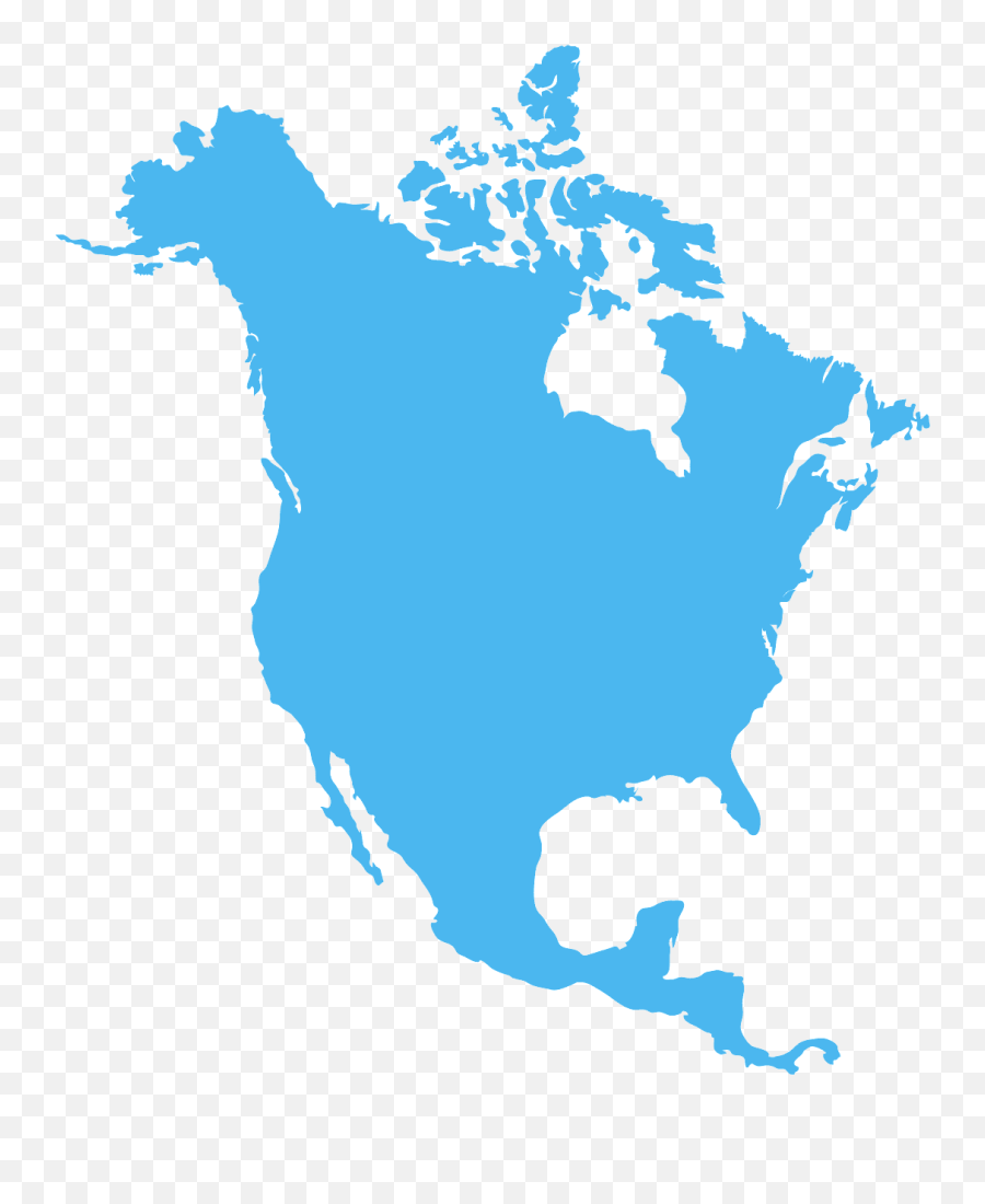 North America Continent Emoji,North America Png