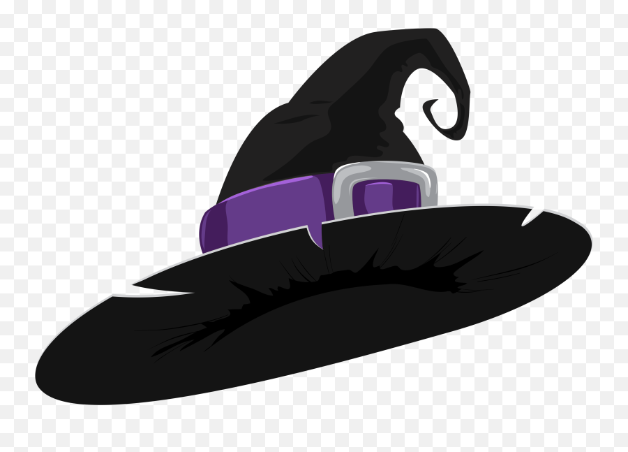 Witch Hat Clip Art - Halloween Clip Art Hat Emoji,Witch Hat Png