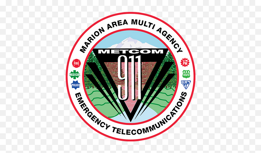 Metcom 911 Emoji,911 Dispatcher Logo