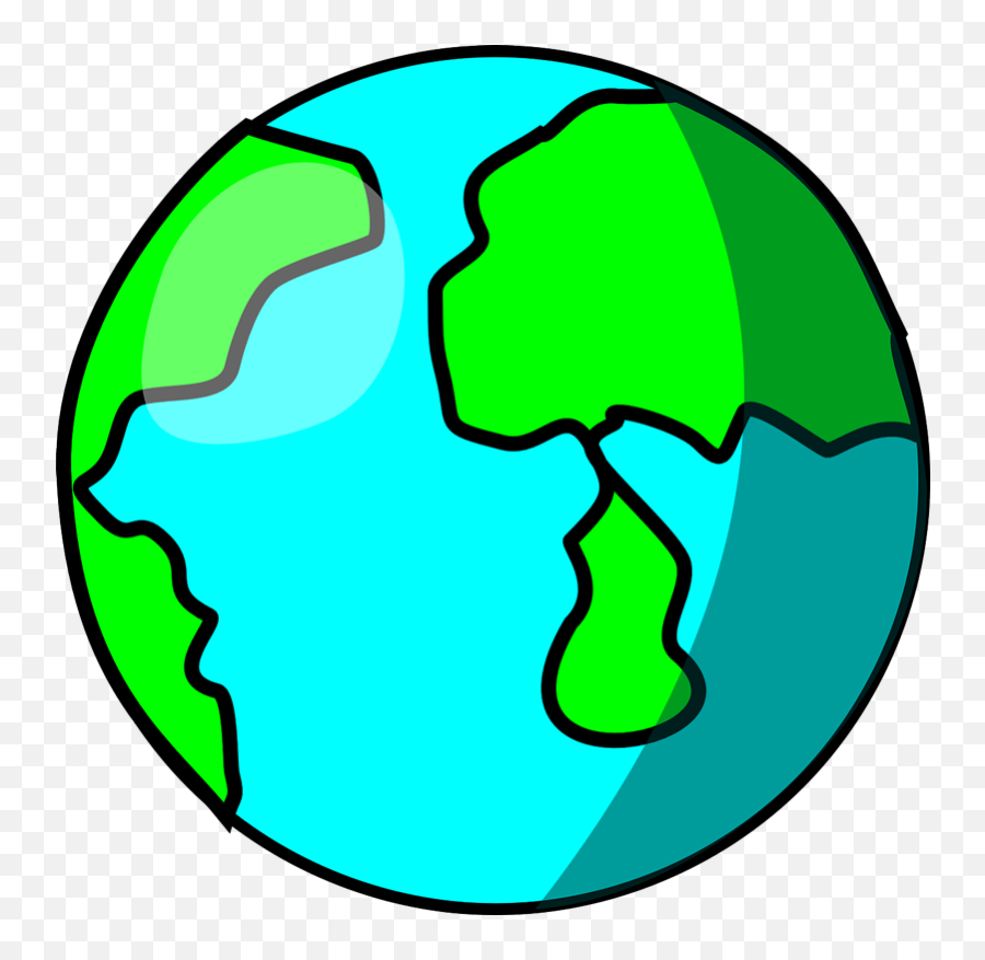 Globe Clipart Png - Earth Clipart Transparent Background Emoji,Earth Clipart
