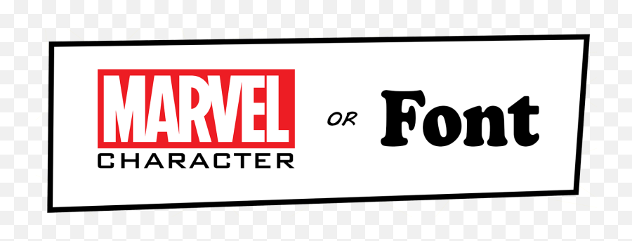 Marvel Character Or Font U2022 Quiz Emoji,App Logo Quiz