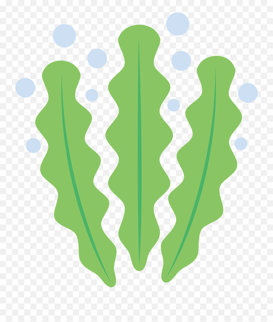 Seaweed Clipart - Vertical Emoji,Seaweed Clipart