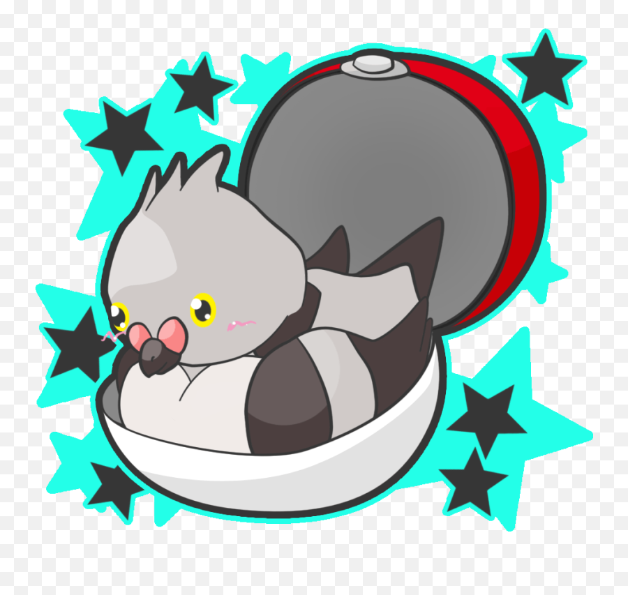 Pokeball Clipart Cool Transparent Free - Gif Cute Pokemon In Pokeball Emoji,Cool Clipart