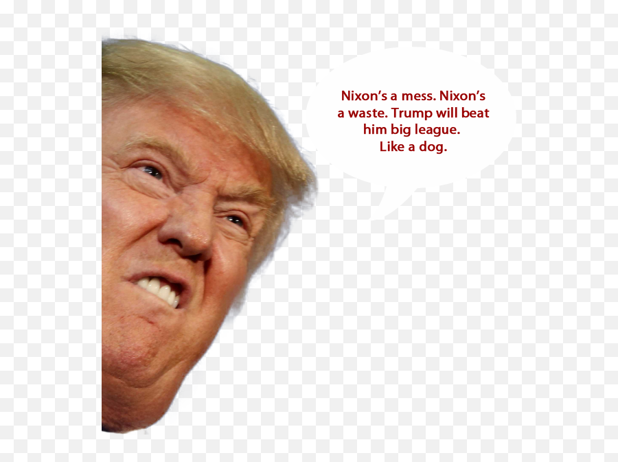 Download Hd Stock Transparent Face Trump Funnypictures Png - Donald Trump Signature Pose Emoji,Trump Face Png