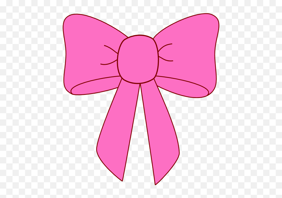 Bows Clipart Hair Bow Bows Hair Bow - Pink Bow Clipart Emoji,Hair Bow Clipart