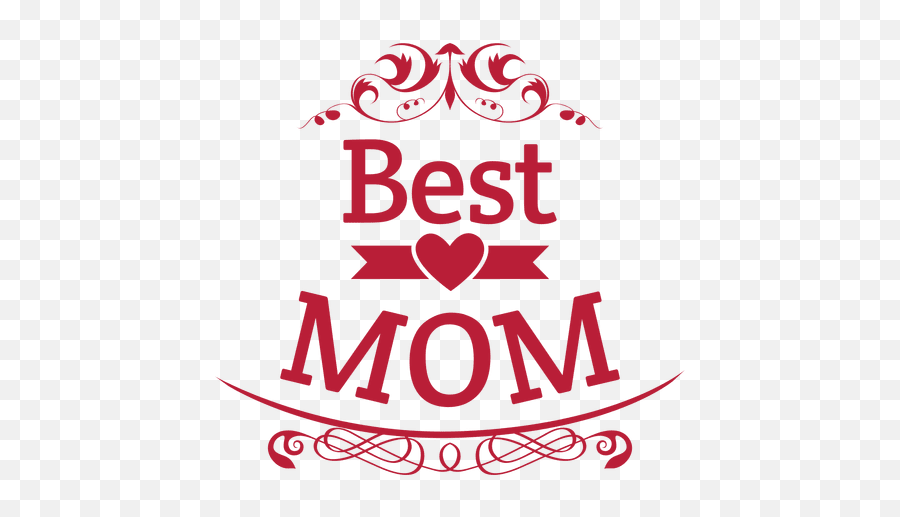 Best Mom Badge 5 - Day Emoji,Mom Png