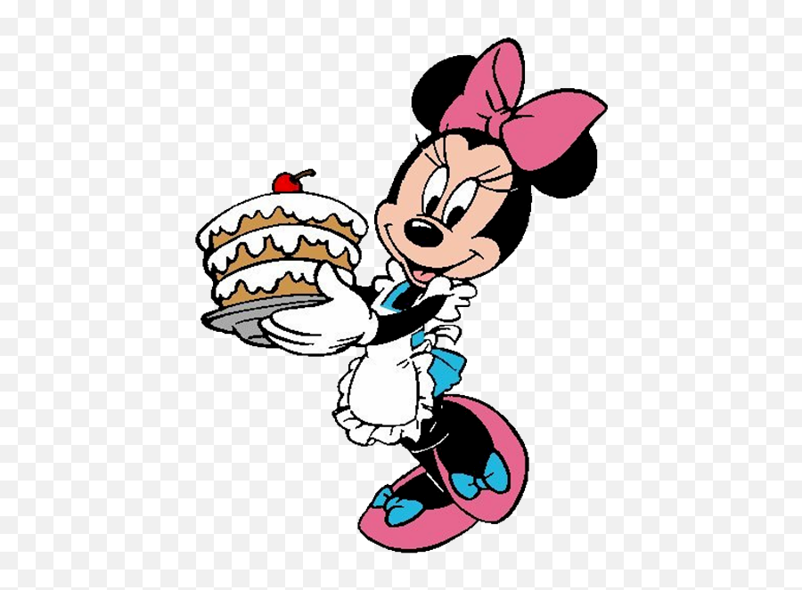 Minnie Mouse Cooking Clipart - Minnie Mouse Coloring Pages Emoji,Cooking Clipart