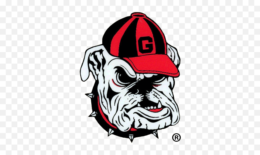 Old Georgia Bulldog Logo - Clip Art Library Georgia Bulldogs Old Logo Emoji,Georgia Bulldog Logo
