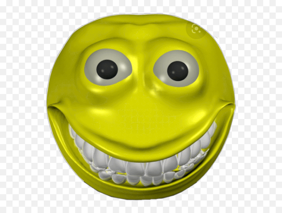 Creepy Smile Emoji Blank Template - Smiley Face Meme,Creepy Smile Png