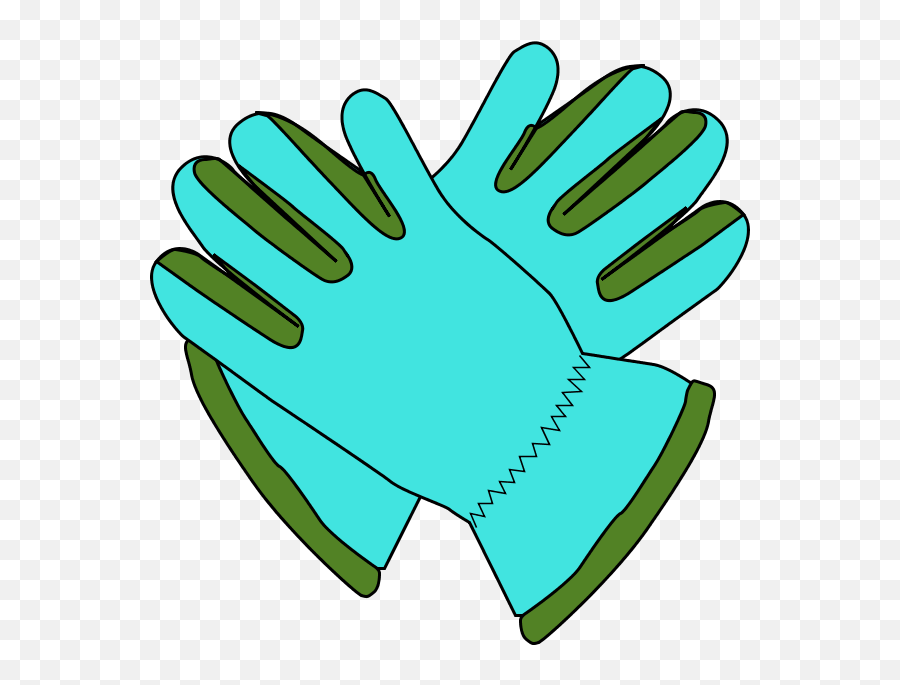 Download Gloves Snow Clipart - Clip Art Garden Gloves Full Winter Gloves Clipart Free Emoji,Snow Clipart