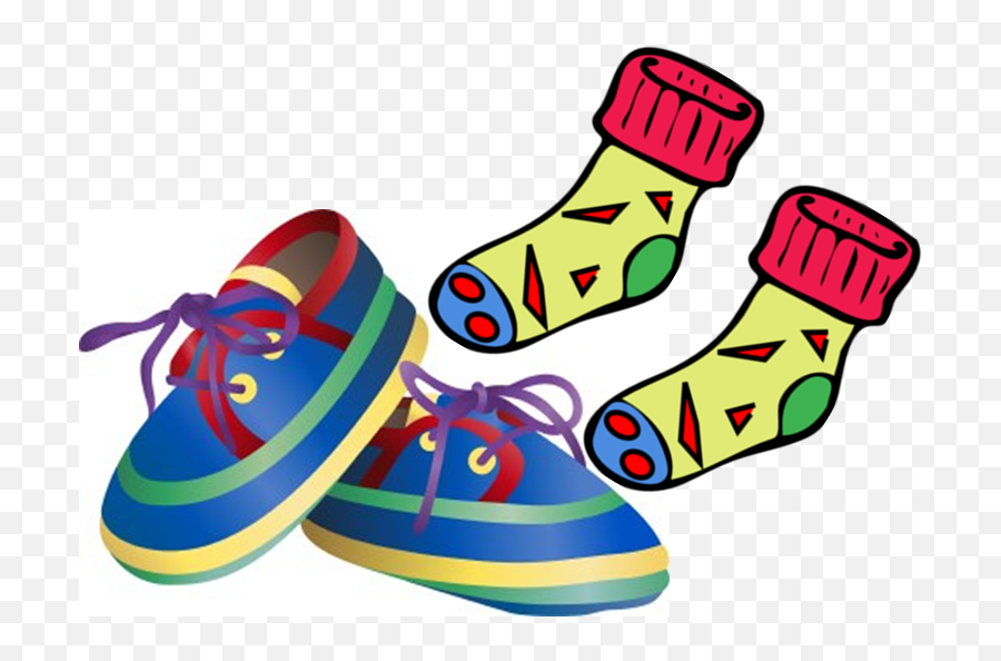 Sock Clipart Shoe Sock Shoe Transparent Free For Download - Socks And Shoes Clip Art Emoji,Shoes Clipart