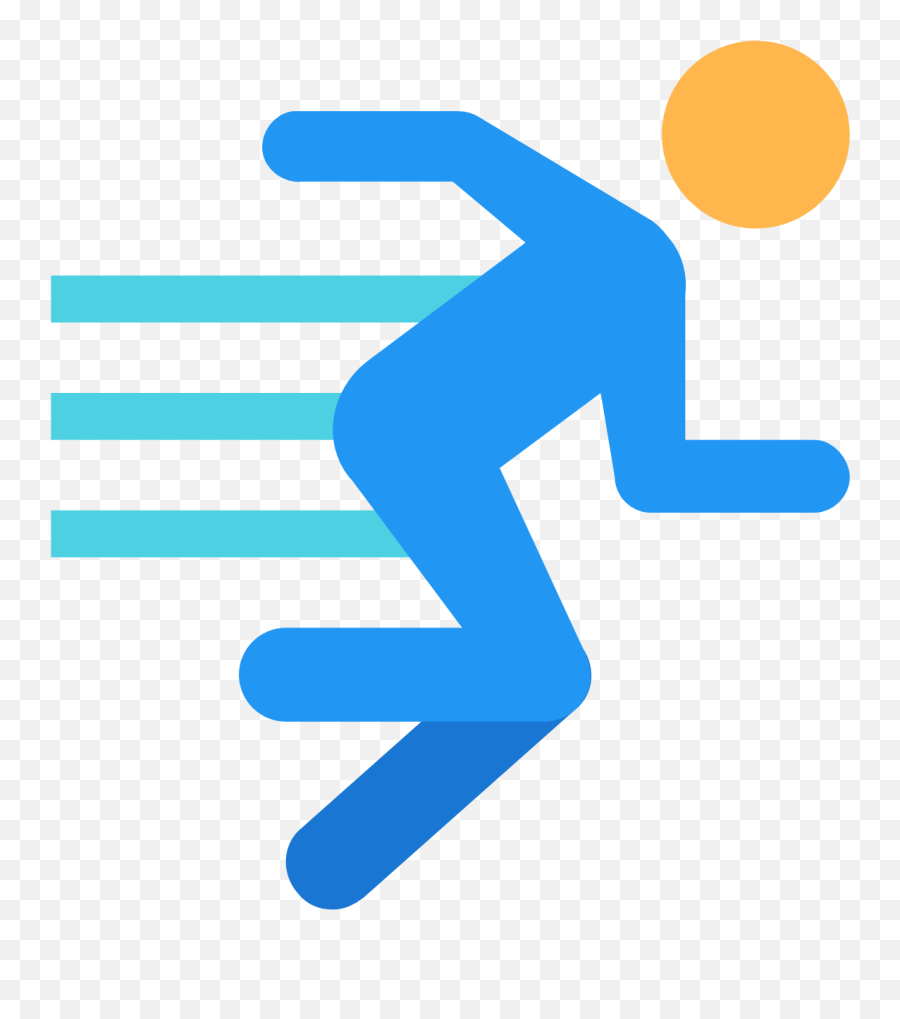 Run Icon - Transparent Background Exercise Icon Emoji,Run Png