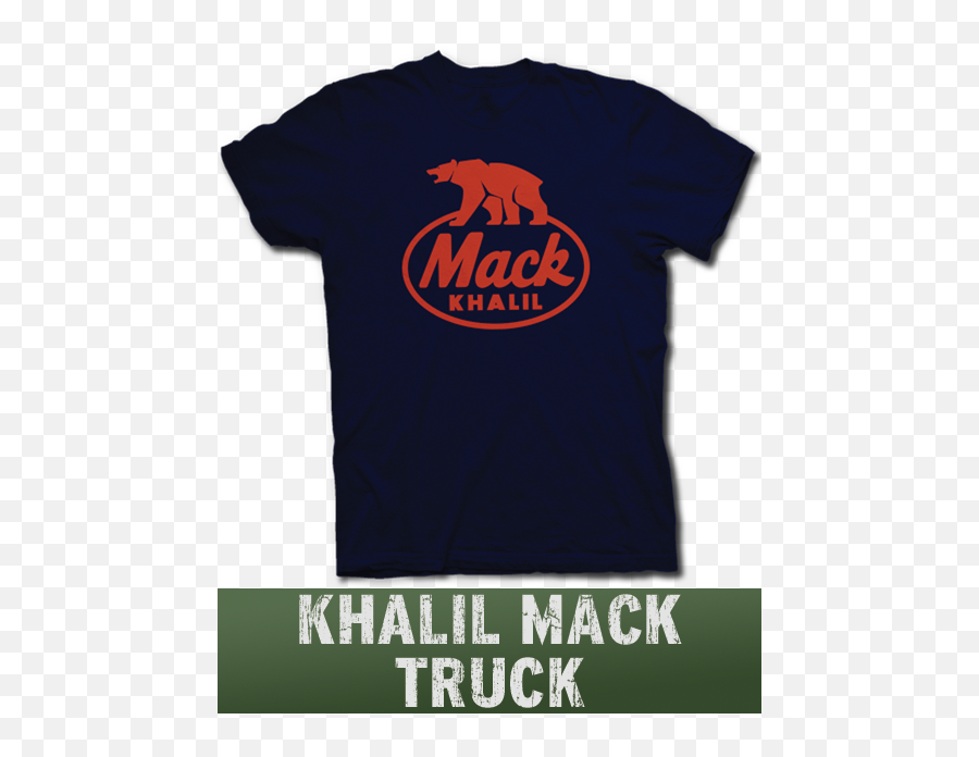 Khalil Mack Truck Chicago Bears Fan - Chicago Bears T Shirt Ideas Emoji,Mack Truck Logo