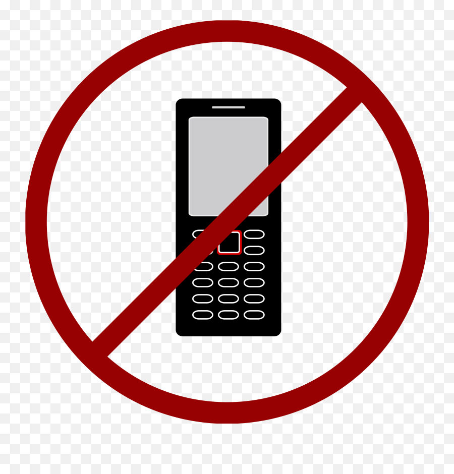 Download No Cell Phone Clipart - No Phone Transparent Background Emoji,Cell Phone Clipart