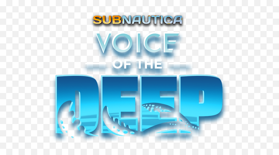 Voice Of The Deep - Subnautica Logo Without Background Emoji,Subnautica Logo
