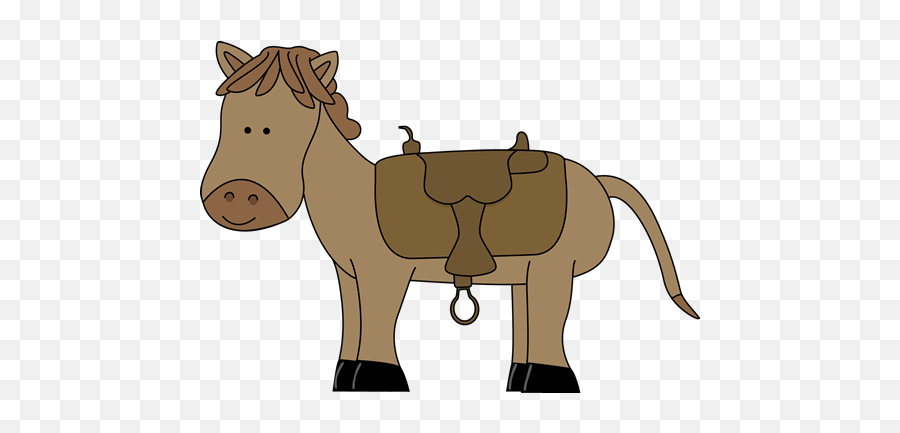 Horse Clip Art - Western Horse Clip Art Emoji,Horse Clipart