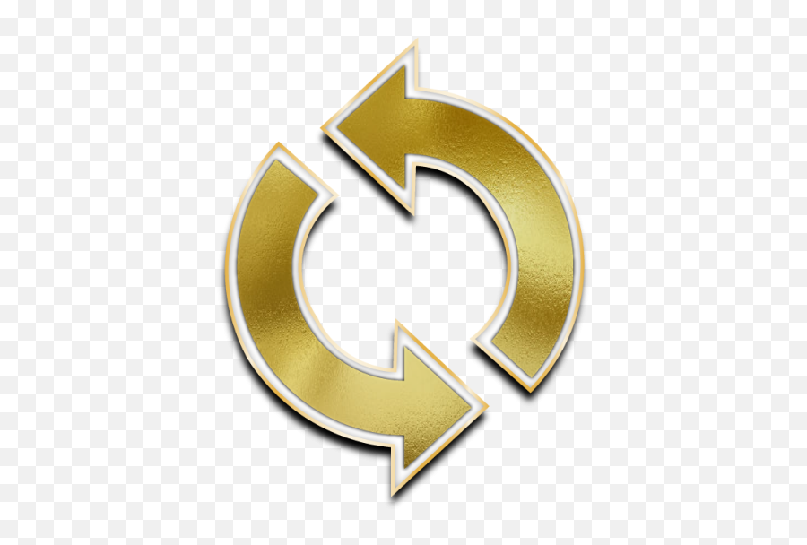 Download Arrow Png Reload Arrow Golden Texture Gold Border Emoji,Gold Texture Png