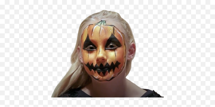 Easy Pumpkin Face Paint Ideas Motheru0026baby Emoji,Face Paint Png