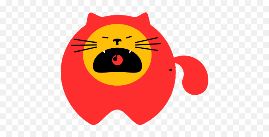 Cat Cartoon Gif - Cat Cartoon Scream Discover U0026 Share Gifs Emoji,Scream Clipart