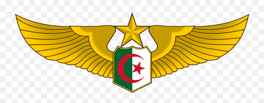 Algerian Air Force Wings Emoji,Air Force Wings Logo