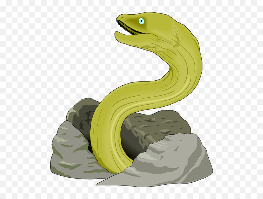 Eel Clipart - 58 Cliparts Emoji,Coiled Snake Clipart