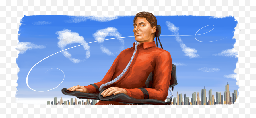 Christopher Reeve Google Doodle Honors U0027supermanu0027 Actor Emoji,Star Doodle Png
