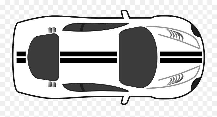 Library Of Top Of Car Royalty Free Library Png Files - Transparent Racing Car Top View Emoji,Clipart Car