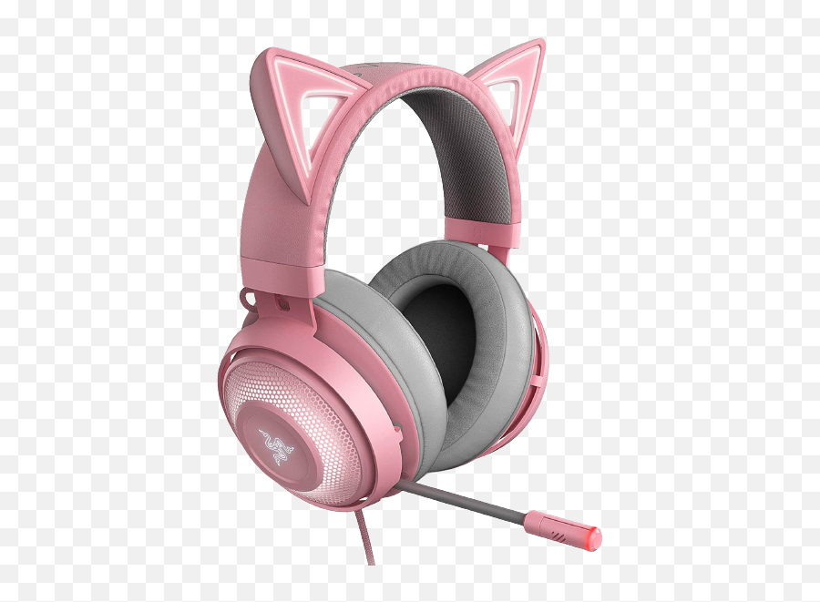 Pink Purple Multicolor Cat Ear Headphones Reviews And Buying Emoji,Cat Ears Transparent Background