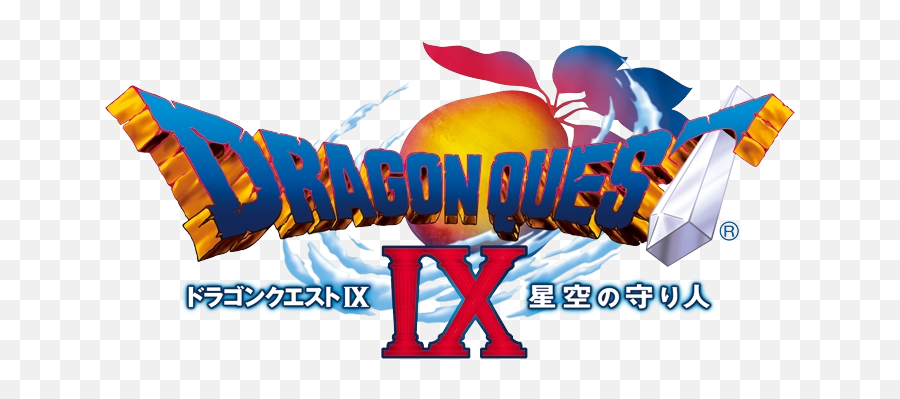 Logos Dragon Quest Ix Ds Dragons - Dragon Quest 9 Logo Emoji,Dq Logo