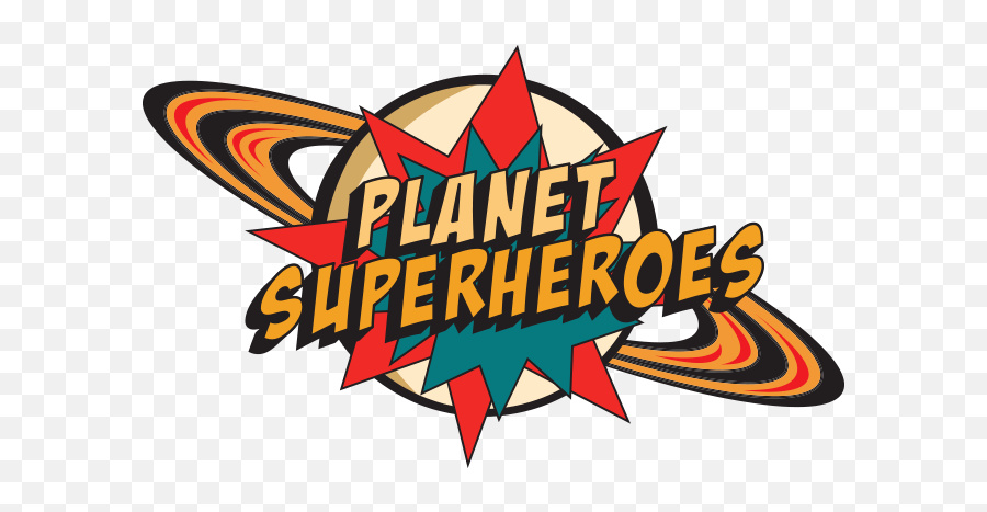 Planet Superheroes Superheroes U0026 So Merch More - Planet Superheroes Logo Emoji,Superhero Logo