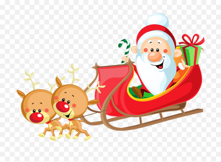 Vector Santa Claus Transparent - Clipart Santa Cute Christmas Emoji,Santa Claus Png