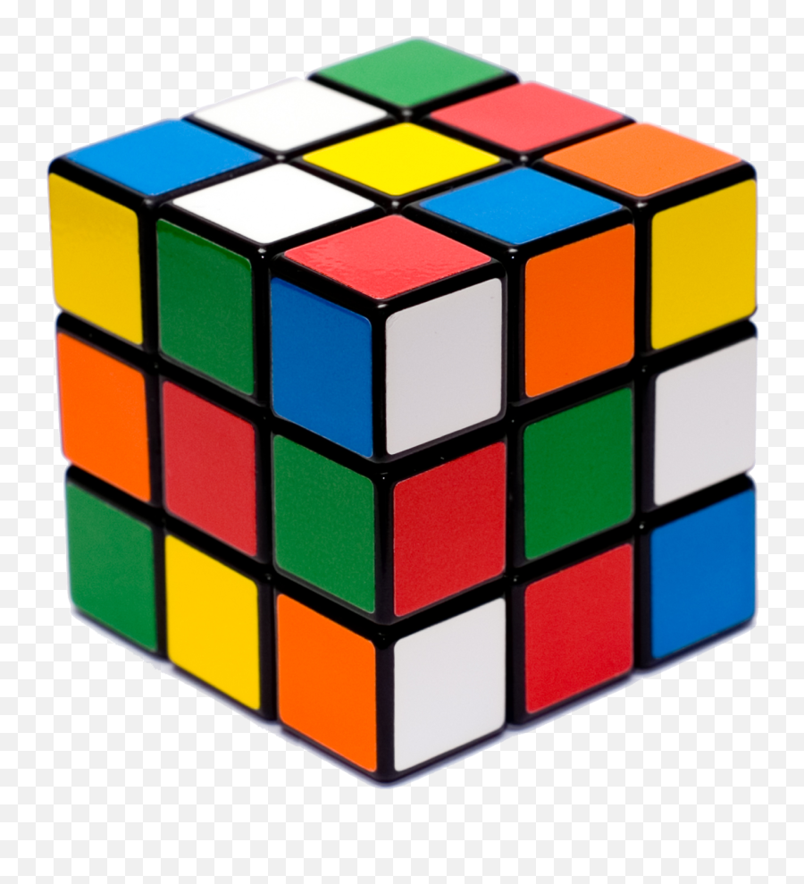 Rubik Cube - Rubik Cube Png Emoji,Cube Png
