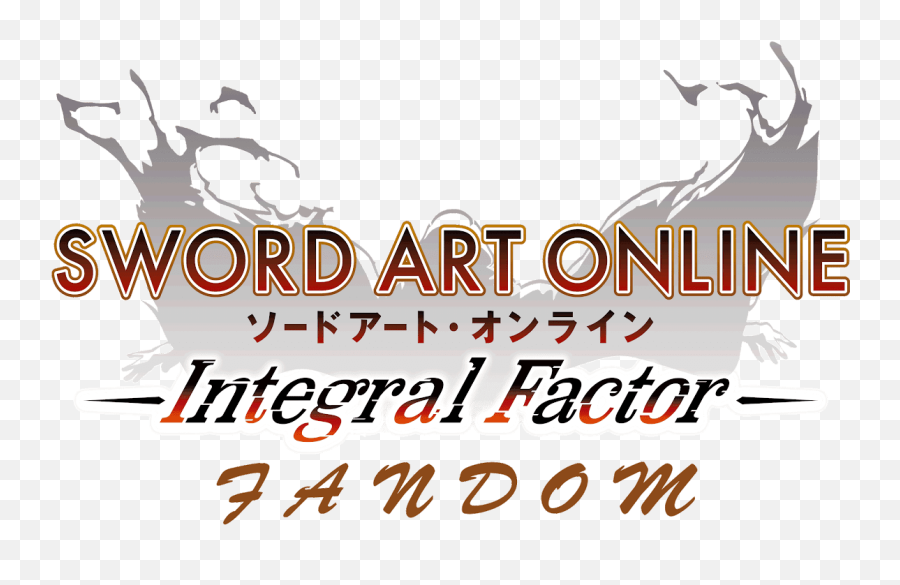 Sword Art Online Integral Factor Fandom - Language Emoji,Sword Art Online Logo
