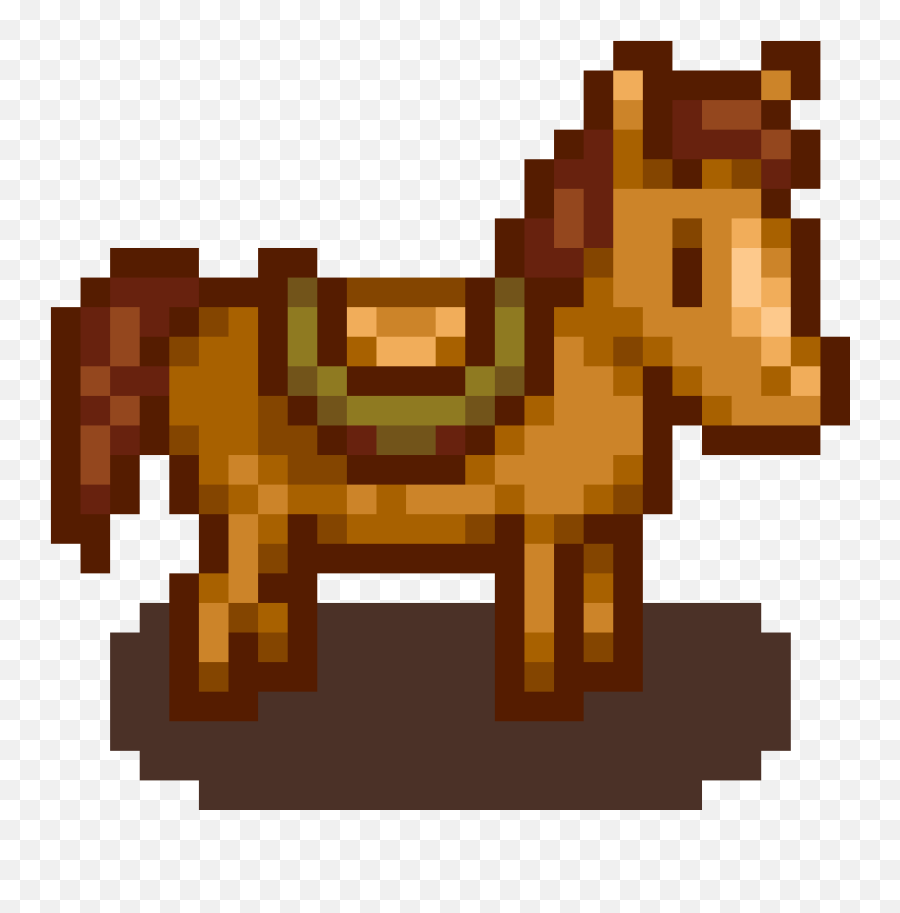 Pixilart - Stardew Valley Horse By Thegamer Stardew Valley Horse Emoji,Horse Transparent