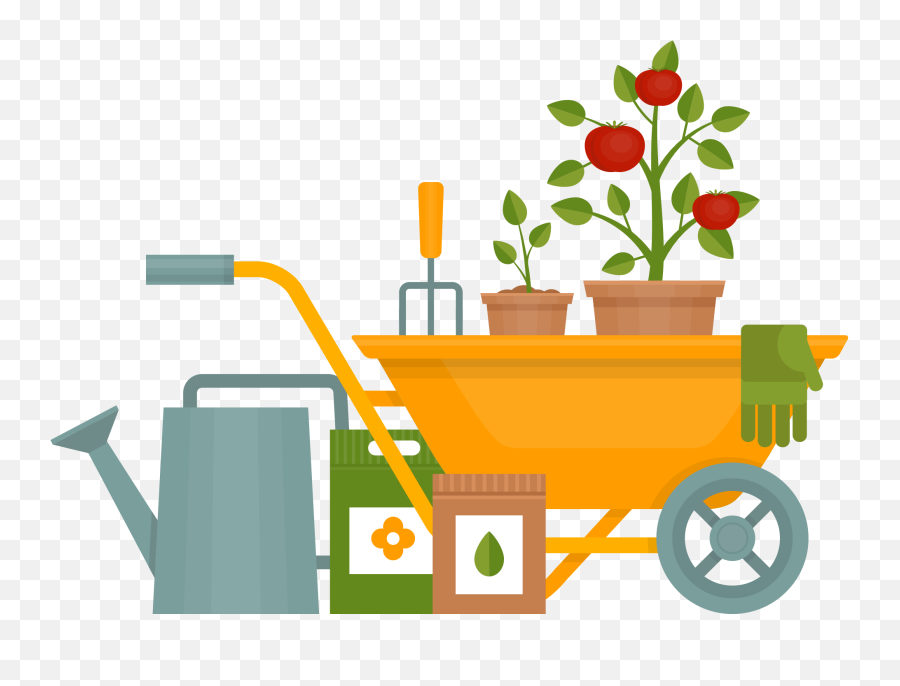 Garden Clipart Horticulture Garden - Landscaping And Gardening Png Emoji,Garden Png