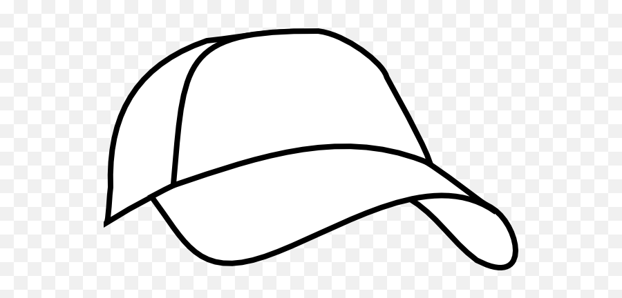 Photos Of Baseball Hat Clip Art Red Cap - Outline Baseball Cap Clipart Emoji,Baseball Cap Clipart