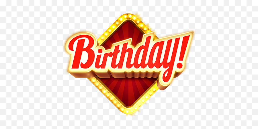 Happy Birthday Casino Png Emoji,Birthday Logo
