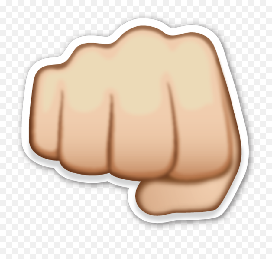 Fist Bump - Fist Emoji Png Transparent Background,Fist Bump Clipart