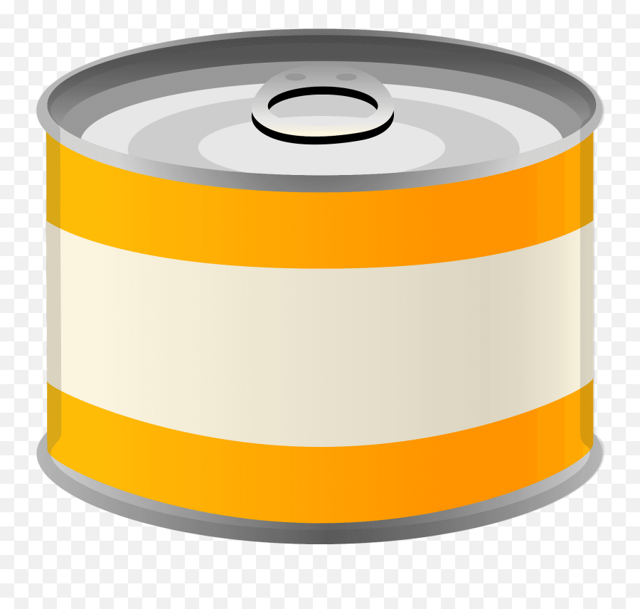 Canned Food Emoji Clipart - Can Emoji,Canned Food Clipart