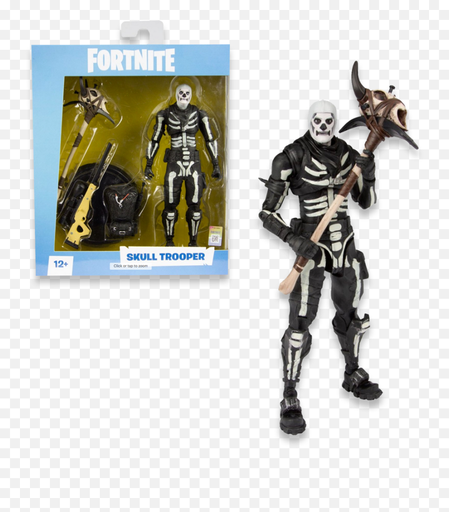 Fortnite Skull Trooper Premium Action - Fortnite Action Figure Skull Tropper Emoji,Skull Trooper Png