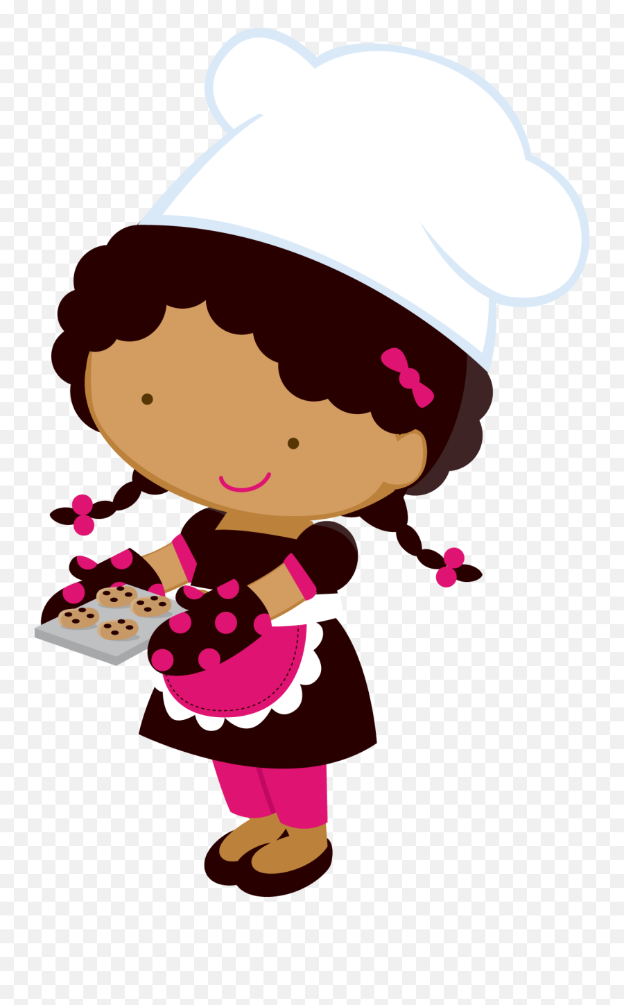 Girl Svg Royalty Free Download Huge - Confeiteira Desenho Emoji,Chef Clipart